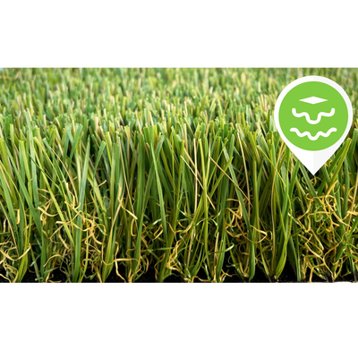 CHINA 3/8&quot; gramado artificial para gramar o relvado verde luxuoso da falsificação do tapete para o jardim fornecedor