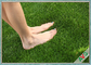 Tapete sintético da grama do relvado artificial exterior verde durável do animal de estimação para ajardinar fornecedor