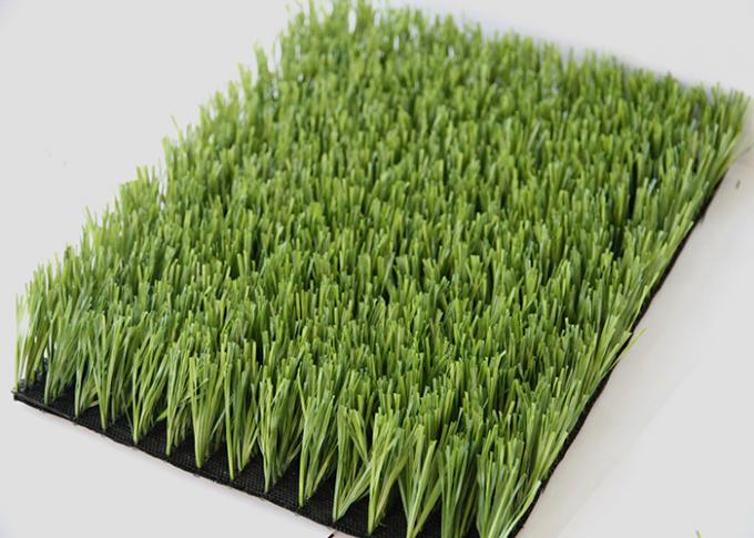 O material artificial FIFA dos PP do PE da grama do futebol do verde da elevação 60mm da pilha provou 0