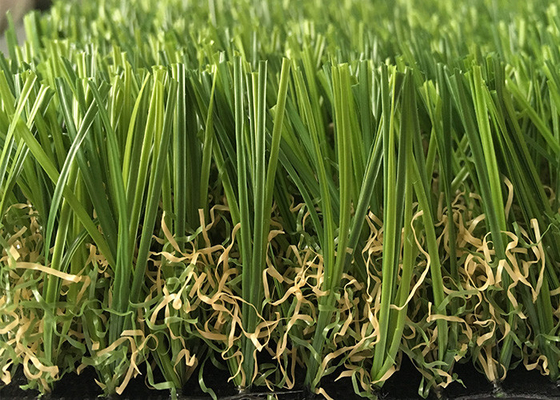 CHINA Os gramados artificiais exteriores duráveis macios S da grama deram forma à altura da pilha de 20mm - de 45mm fornecedor