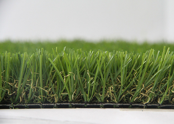 CHINA Relvado sintético exterior de vista natural que ajardina a grama falsa Eco do gramado amigável fornecedor