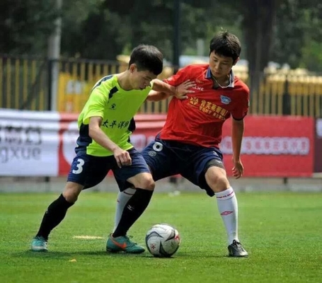 CHINA Relvado artificial do futebol durável profissional amostra grátis do calibre de 5/8 polegadas fornecedor