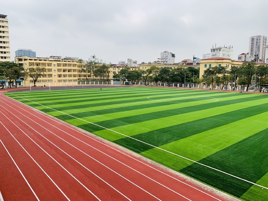 CHINA da grama artificial artificial do futebol do futebol da grama de 45mm grama artificial para o campo de futebol fornecedor