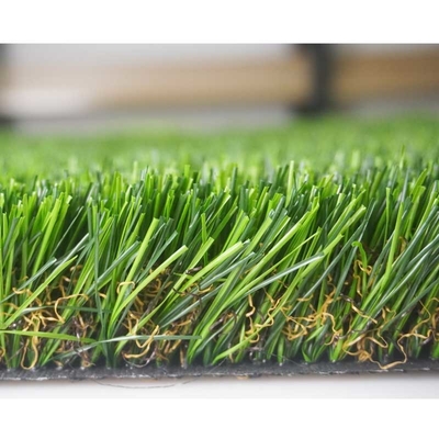 CHINA Resistente uv de vista natural do tapete artificial exterior da grama do relvado fornecedor