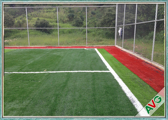 CHINA 50 milímetros de grama artificial do GV para o campo de futebol/campo de futebol com sentimento natural fornecedor