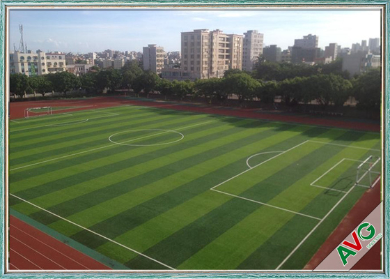 CHINA Verde artificial do campo de grama do campo de futebol + monofilamento verde-maçã do PE fornecedor