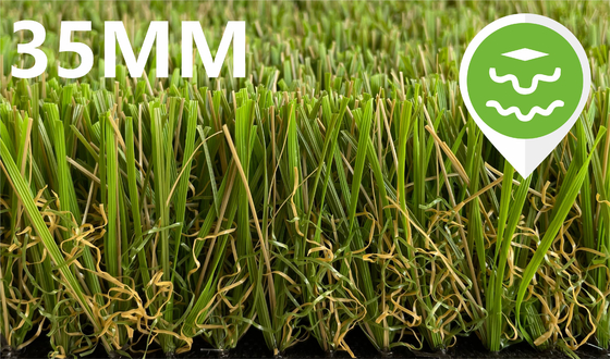 CHINA Do jardim sintético do gramado da paisagem altura artificial da grama 35mm fornecedor