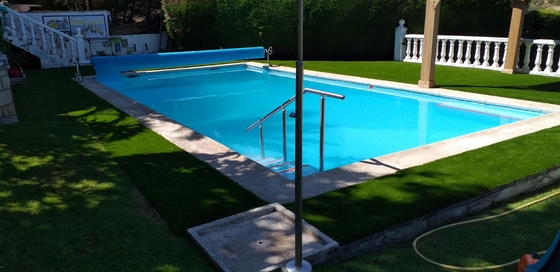 Relvado sintético artificial de Eco para a altura do campo 45mm do jardim fornecedor