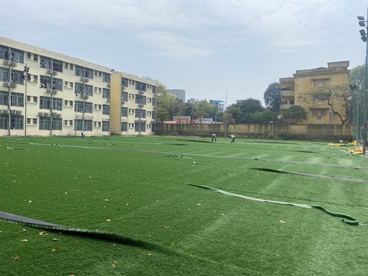 O relvado artificial popular do futebol da grama do futebol atapeta 50mm para Oudoor fornecedor