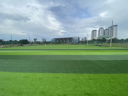 tapete artificial à terra da grama do futebol de 60mm favorável ao meio ambiente fornecedor