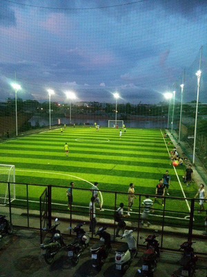 Tapete da grama 50mm do futebol para gramar o tapete artificial do futebol do futebol da grama fornecedor